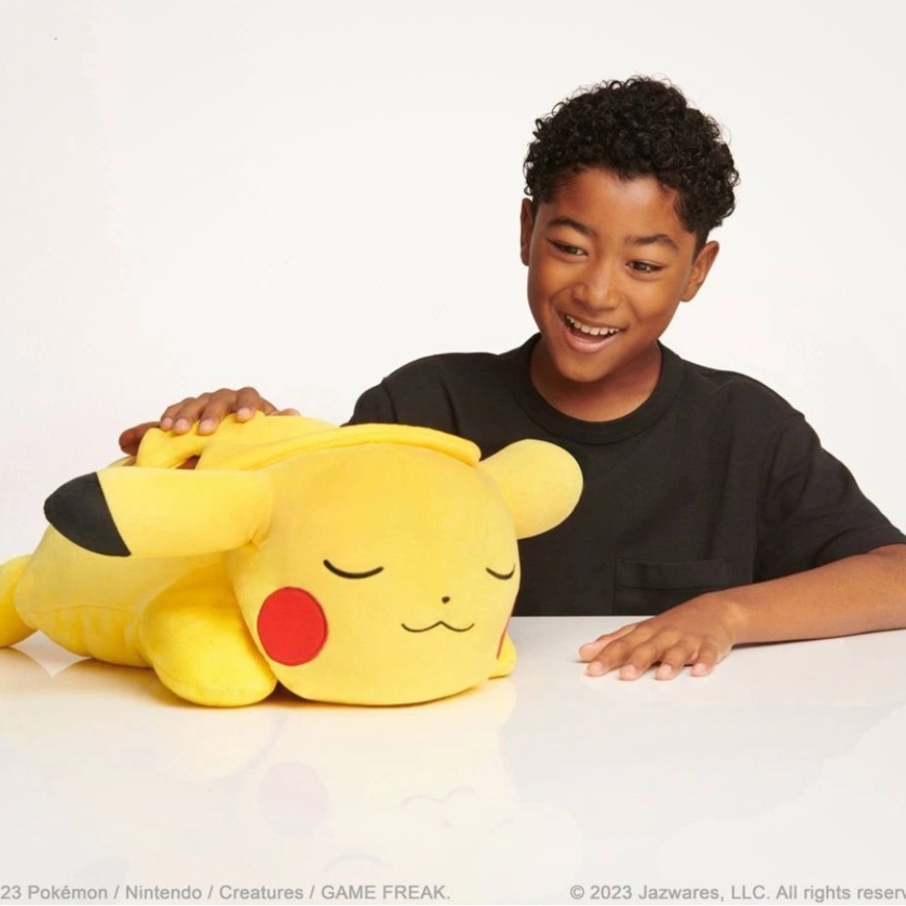 Yellow Pikachu Plush Toy hugger 18”